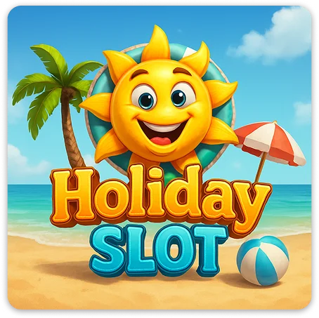 Holiday Slot Logo game logo